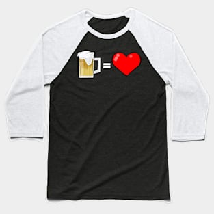 Love Beer Baseball T-Shirt